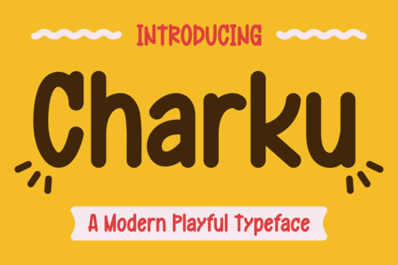 Charku Typeface: Modern Playful Typography for Editorial Branding