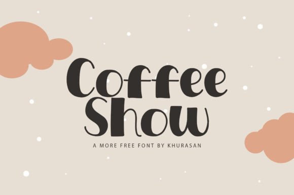 Coffee Show Typeface: A Modern Display Font for Elegant Branding