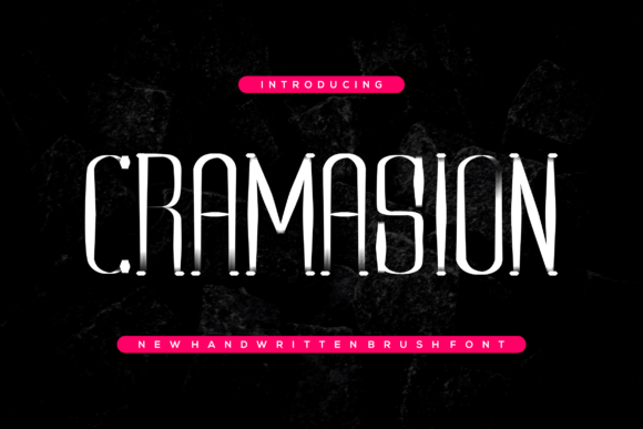 Cramasion: The Modern Brush Font for High-Impact Campaign Design