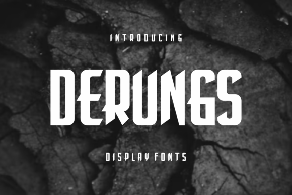 Derungs Typeface: A Fresh Display Font for Editorial Design