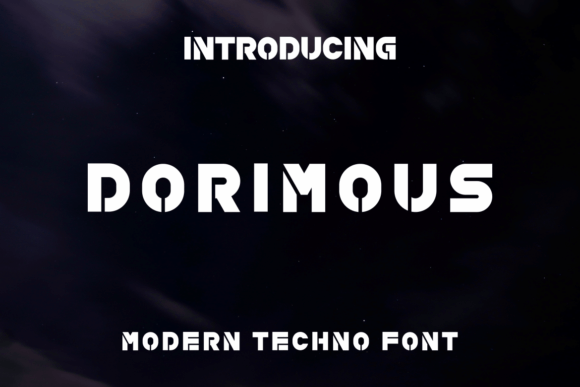 Dorimous: The Futuristic Display Font for Modern Campaigns