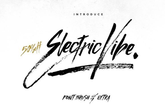 Electric Vibe: The Modern Display Font for Scroll-Stopping Visuals