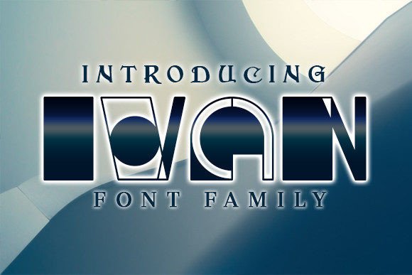 Ivan Typeface: A Modern Display Font for Digital Branding