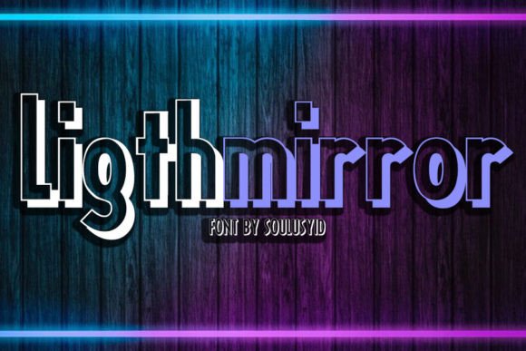 Ligthmirror: Bold Display Fonts for Handmade Brands