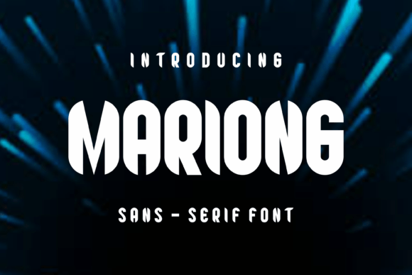Mariong Display Font Review for Handmade Branding