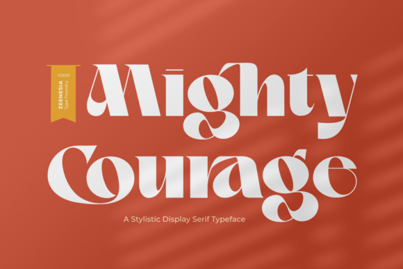 Mighty Courage: The Modern Serif Font for Scroll-Stopping Marketing