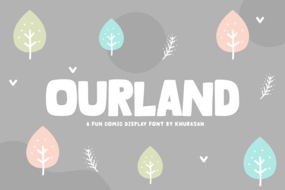 Ourland: The Modern Display Font for Polished Brand Visuals