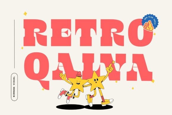 Retro Qalva Free Download: A Bold Display Font Review