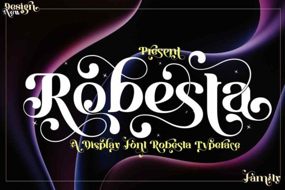 Robesta: The Luxury Display Font for Premium Brand Visuals
