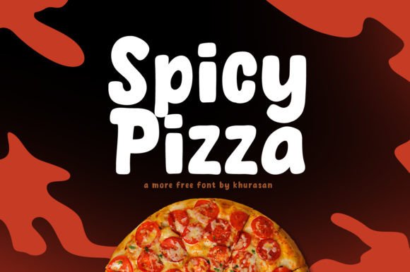 Spicy Pizza Font: A Modern Handwritten Typeface for Branding