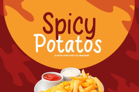Spicy Potatos: A Modern Handwritten Display Font for Web Design