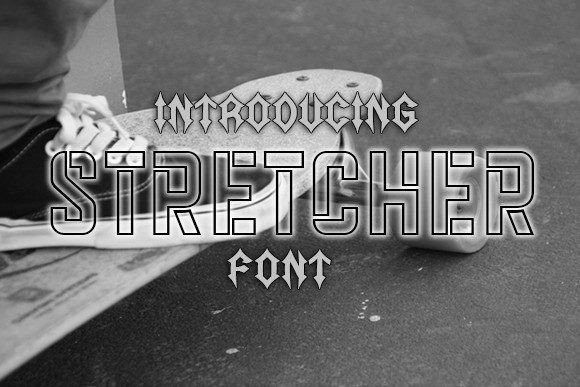 Stretcher Display Font for Scroll-Stopping Social Media Graphics