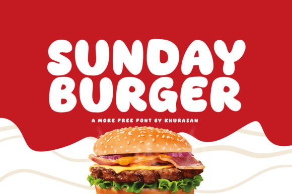 Sunday Burger: A Modern Handwritten Display Font for Branding