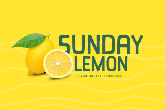 Sunday Lemon: The Modern Display Font for Scroll-Stopping Visuals