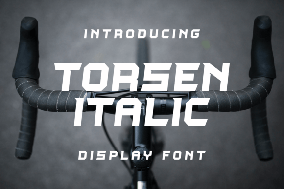 Torsen Italic: Bold Display Fonts for High-Impact Craft Projects
